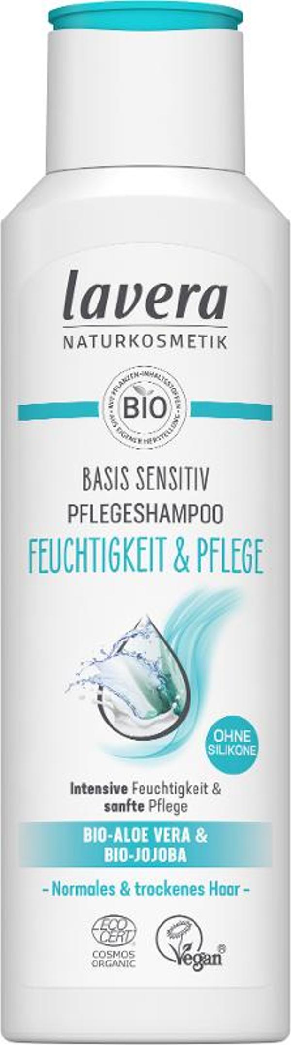 Produktfoto zu Lavera Shampoo basis sensitiv Feuchtigkeit - 250ml