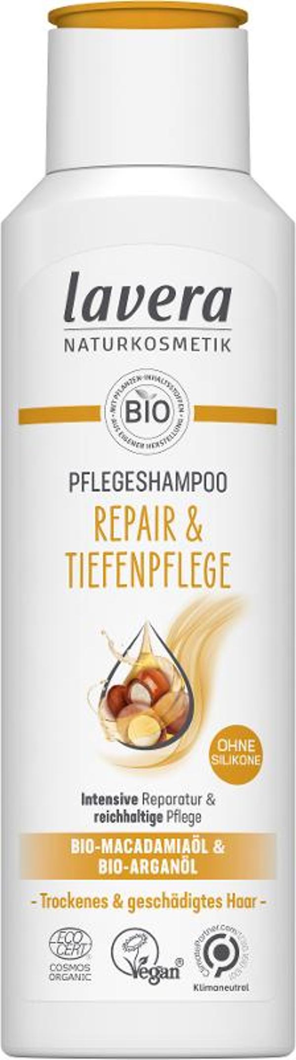 Produktfoto zu Lavera Shampoo Repair und Pflege - 250ml