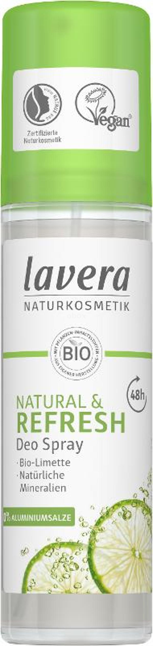 Produktfoto zu Lavera Deo Spray Refresh - 75ml