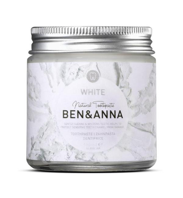 Produktfoto zu Zahnpasta White Ben und Anna - 100g