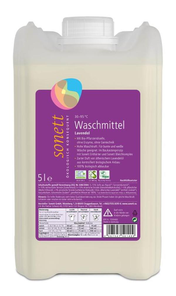 Produktfoto zu Waschmittel Lavendel - 5l