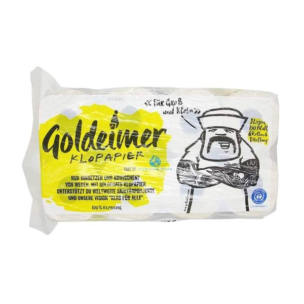 Produktfoto zu Goldeimer Toilettenpapier 3-lagig - 8 Rollen