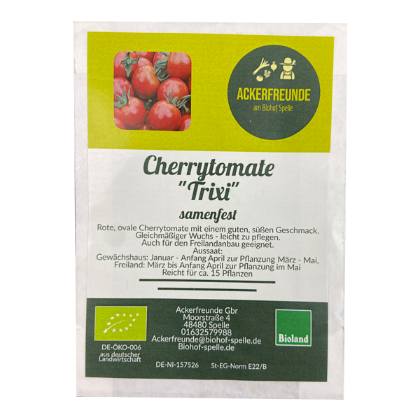 Produktfoto zu Saatgut Cherrytomate Trixi