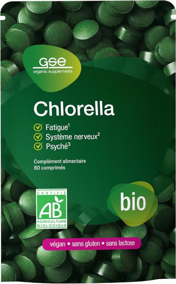 Produktfoto zu Chlorella 80 Tabletten à 500 mg - 40g