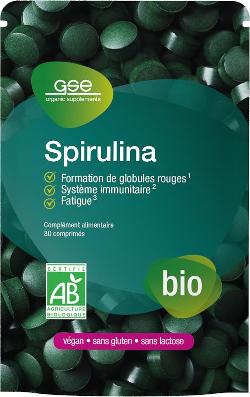 Spirulina 80 Tabletten à 500 mg - 40g