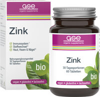 Zink Compact (Bio), 60 Tabletten à 500 mg