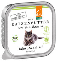 Katze Huhn 