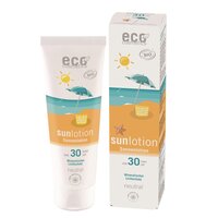 ECO Sonnenlotion neutral LSF 30 - 125ml mit Bio Aloe Vera, Bio Granatapfelkernöl