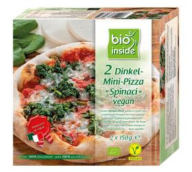 TK - Dinkel-Mini-Pizza Spinaci vegan - 2 Stück
