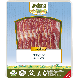Ökoland Bio-Premium Bacon - 80g