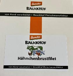 Bauckhof Hähnchenbrustfilet 2er - ca. 400g