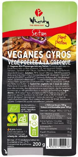 Wheaty Veganes Gyros - 200g