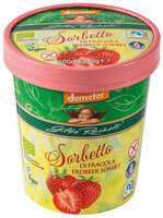 Erdbeer Sorbet Familienbecher 350g