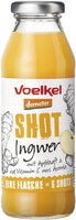 Shot Ingwer mit Apfelsaft und viel Vitamin C aus Acerola