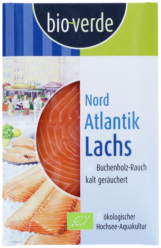 Nordatlantik Lachs geräuchert