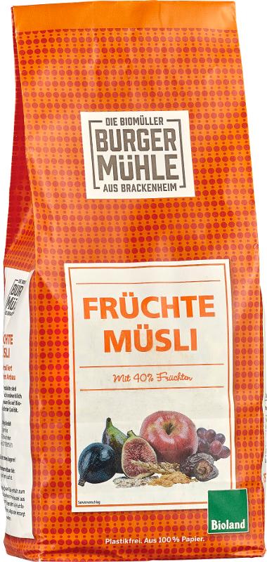 Früchte Müsli