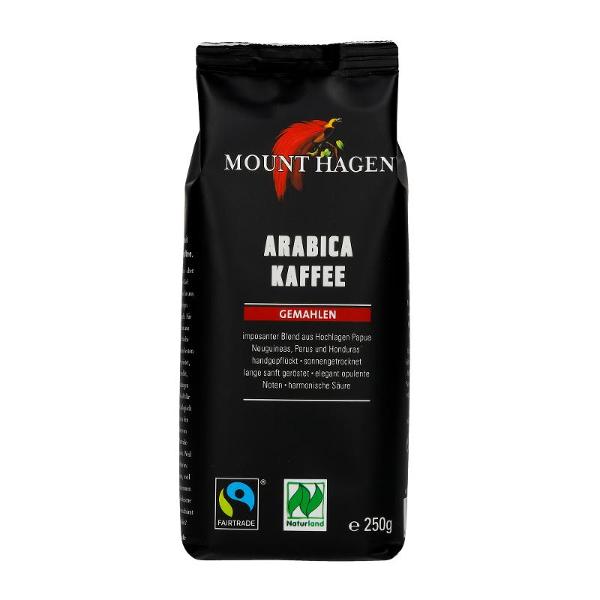 Produktfoto zu Röstkaffee Arabica gemahlen Softpack
