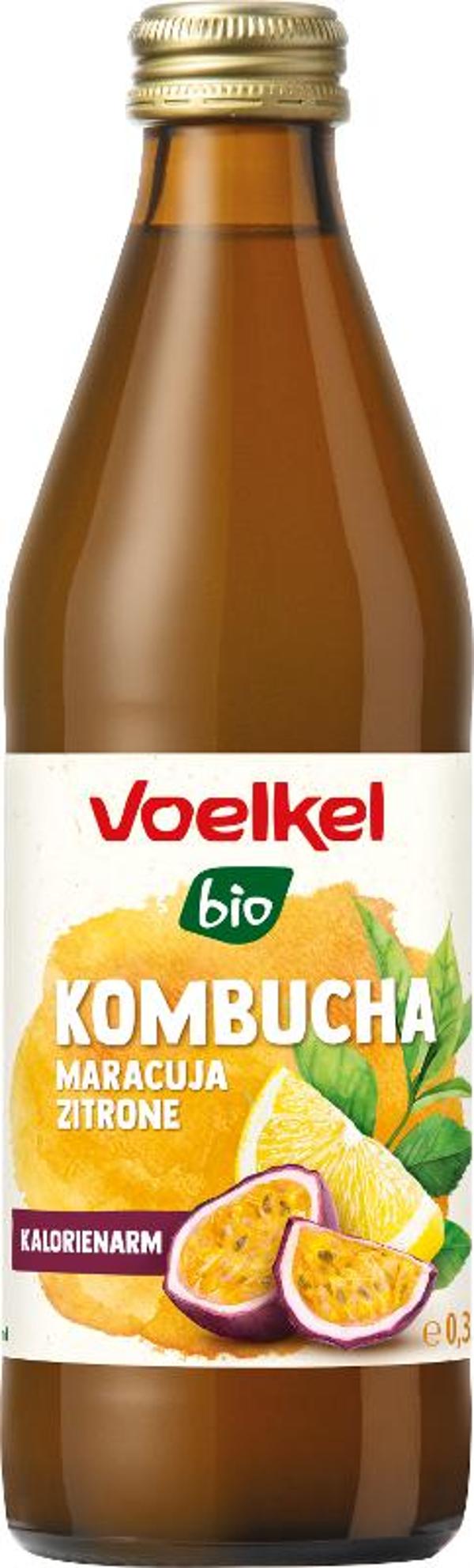 Produktfoto zu Kombucha Maracuja & Zitrone