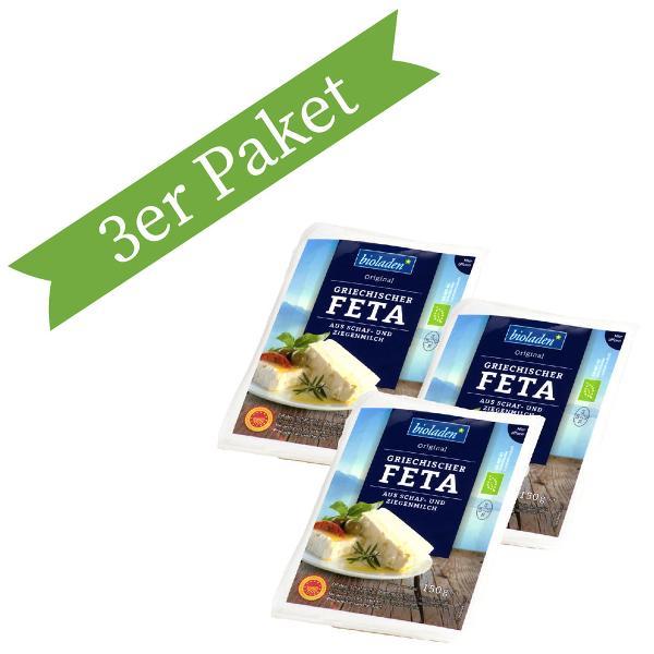 Produktfoto zu 3er Pack b*griechischer Feta