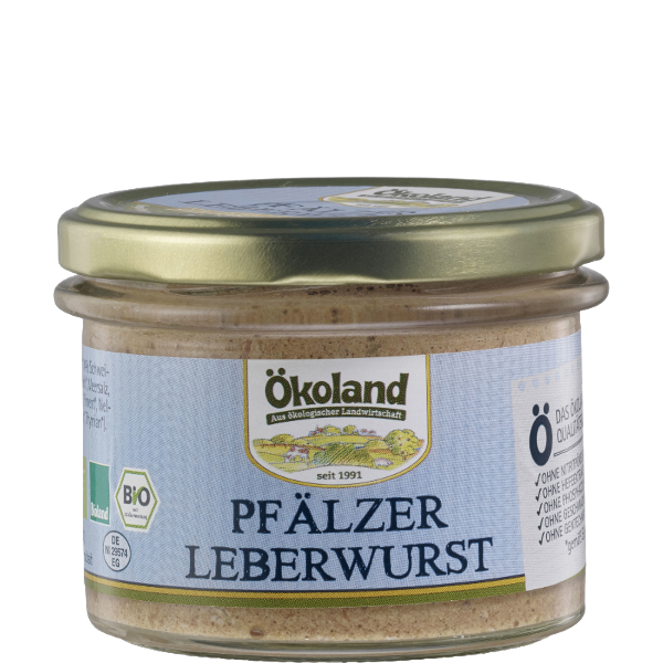 Produktfoto zu Pfälzer Leberwurst Gourmet Qualität im Glas