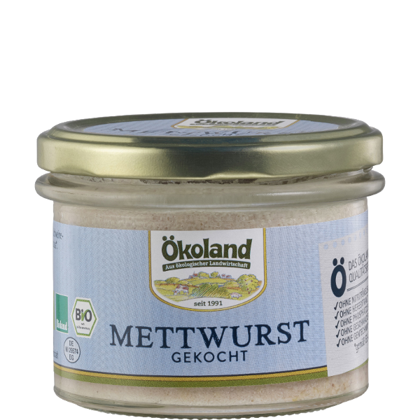 Produktfoto zu Mettwurst gekocht Gourmet Qualität im Glas