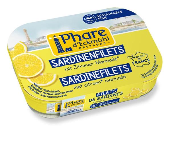 Produktfoto zu Sardinenfilets Zitronen Marinade