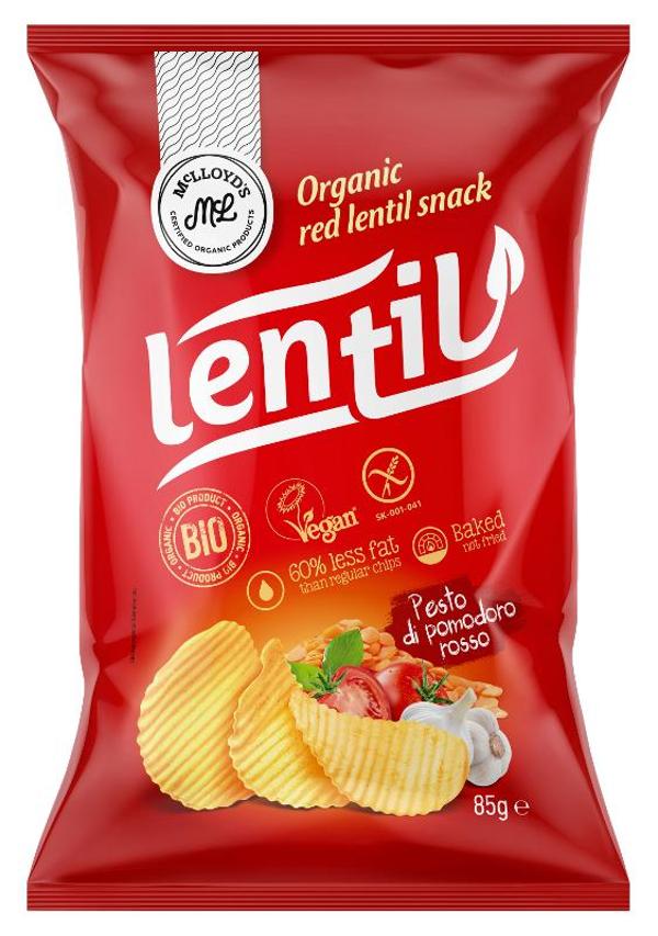 Produktfoto zu Rote Linsen Chips