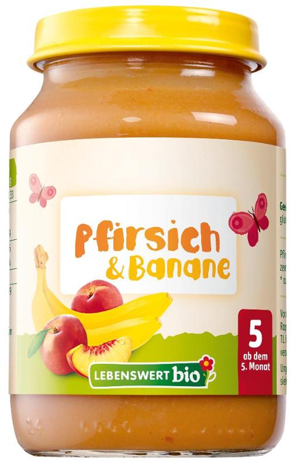 Produktfoto zu Pfirsich & Banane