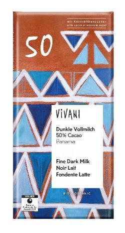 Dunkle Vollmilch 50% Cacao