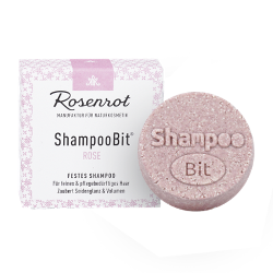 festes Shampoo Rose
