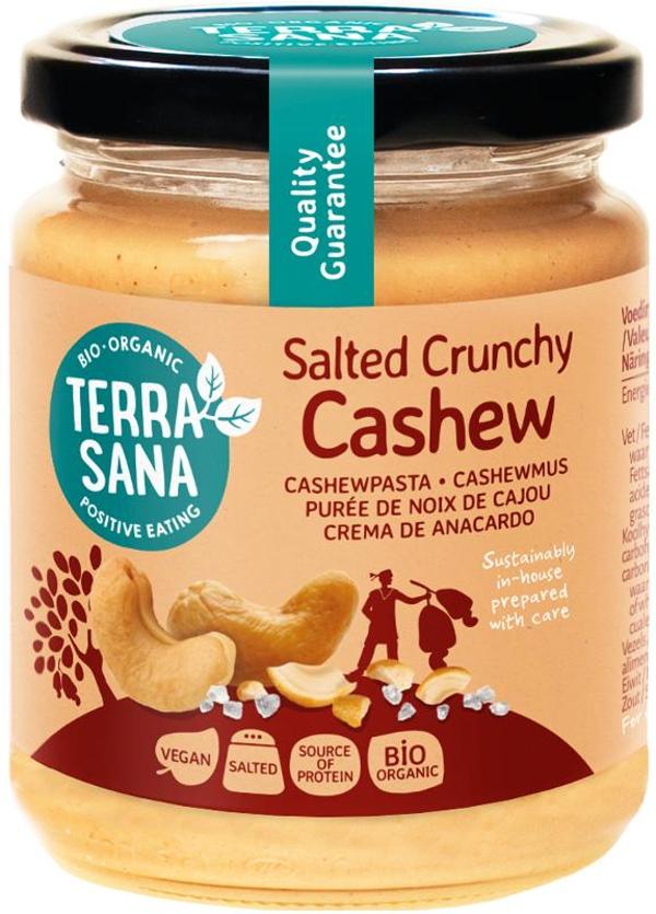 Produktfoto zu Cashewmus Crunchy mit Steinsalz