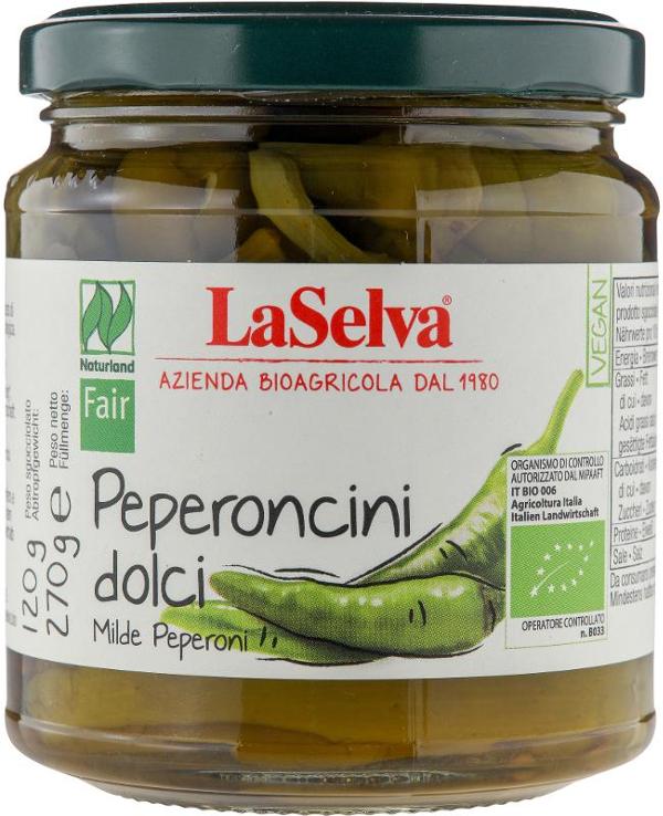 Produktfoto zu Milde Peperoncino in Weinessig