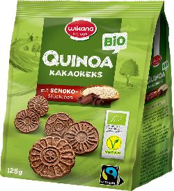 Quinoa Kakaokeks mit Schokostückchen