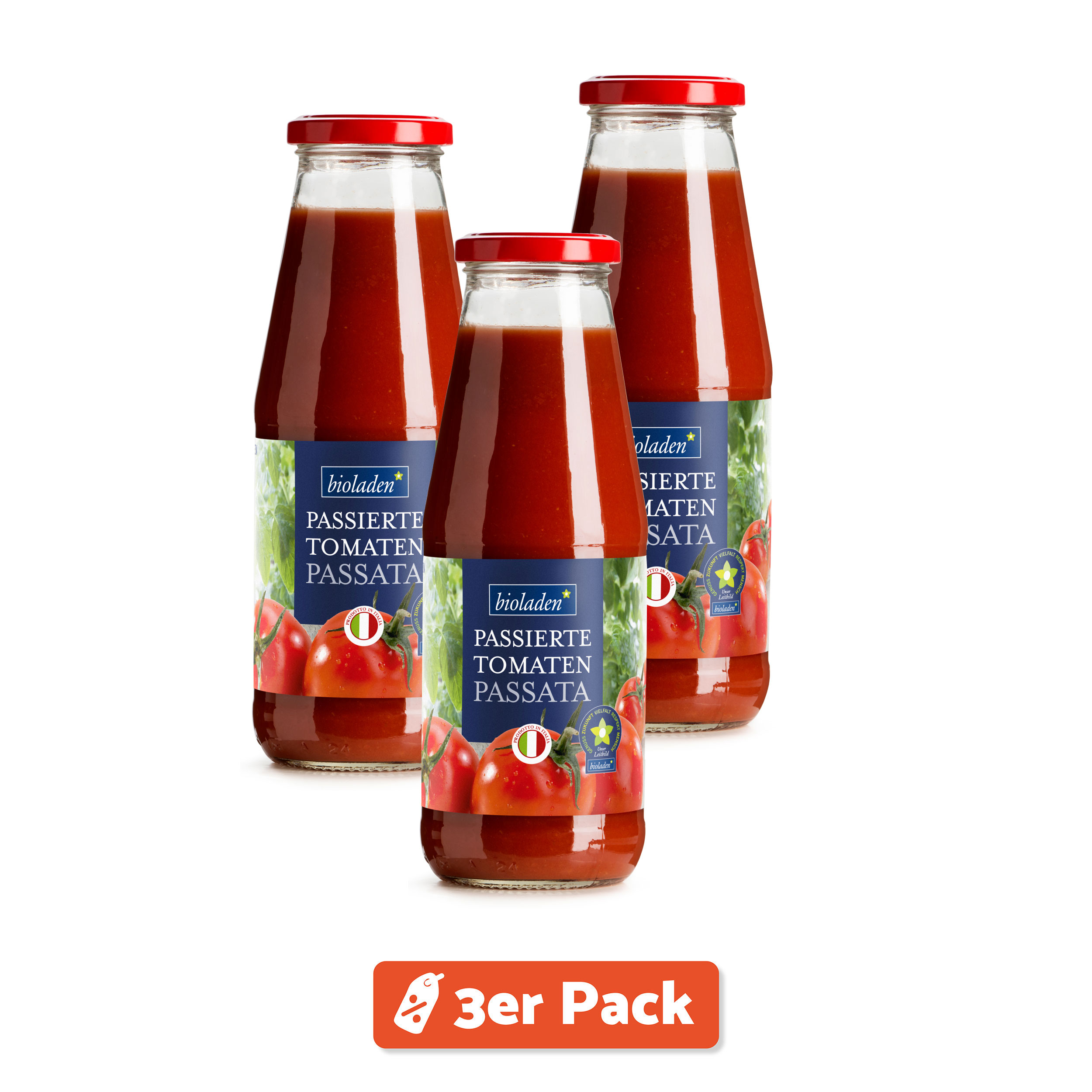 3er Pack Bioladen* Passata 680g