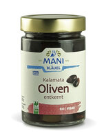 MANI Kalamata Oliven in Lake, entkernt, bio, NL Fair