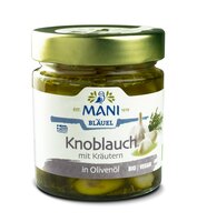 Knoblauch mit Kräutern in Olivenöl, 185g