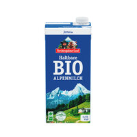 Haltbare Bio-Alpenmilch 1,5% Fett NL-Fair 1/2 Palette