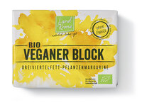 Bio Veganer Block - Dreiviertelfett Pflanzenmargarine