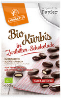 Bio Kürbis in Zartbitter-Schokolade 50g