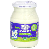 Bioland Naturjoghurt mild 3,7% Glas