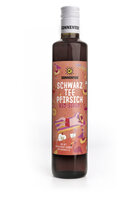 Schwarztee-Pfirsich Eistee Sirup