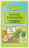 Gemüse-Brühwürfel, ohne Hefe