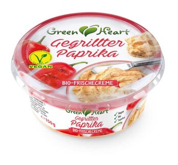 Produktbild von Green Heart Frischecreme Gegrillter Paprika 150g