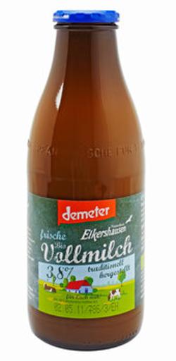 Elkershausen Milch demeter 3,8% 1l