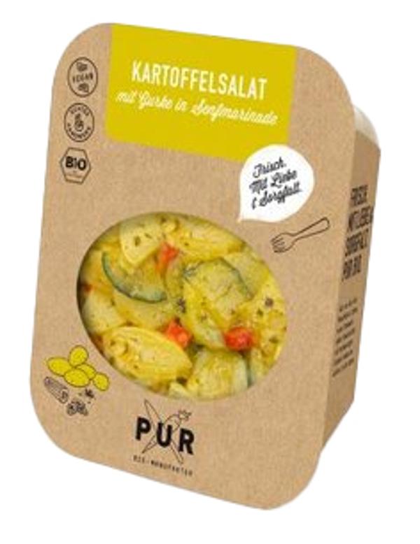 Produktfoto zu Kartoffel Salat mit Gurke in Senfmarinade 200g