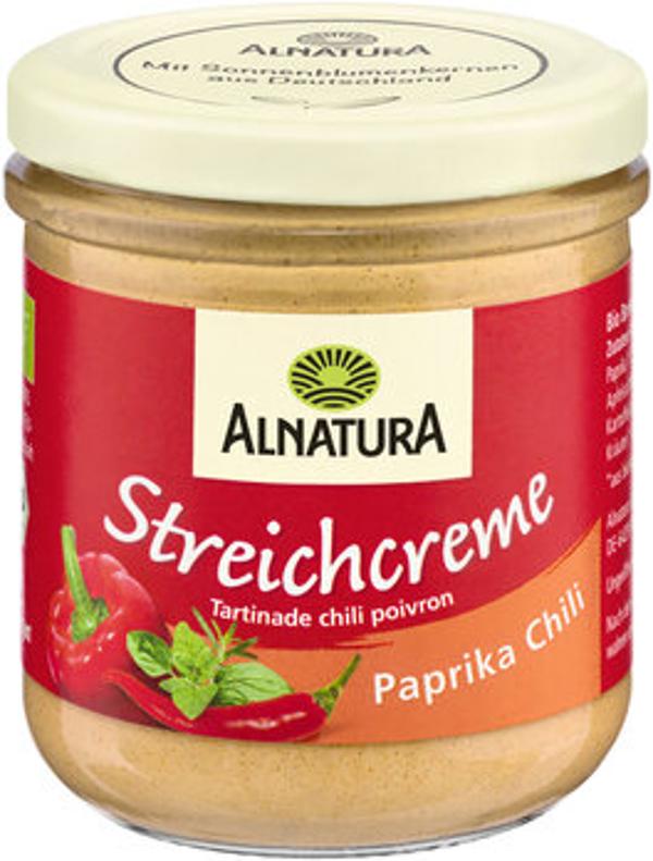 Produktfoto zu Alnatura Streichcreme Paprika-Chili 180g