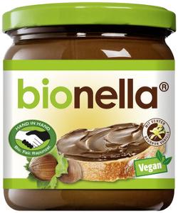 bionella Nuss-Nougat-Creme vegan 400g