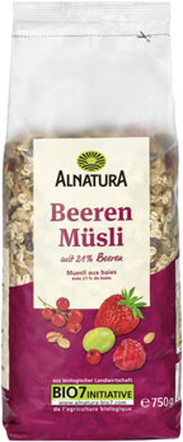 Produktfoto zu Alnatura Beeren Müsli 750g
