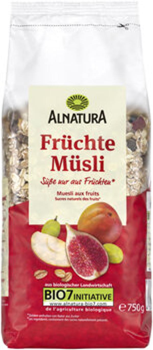 Produktfoto zu Alnatura Früchte Müsli 750g
