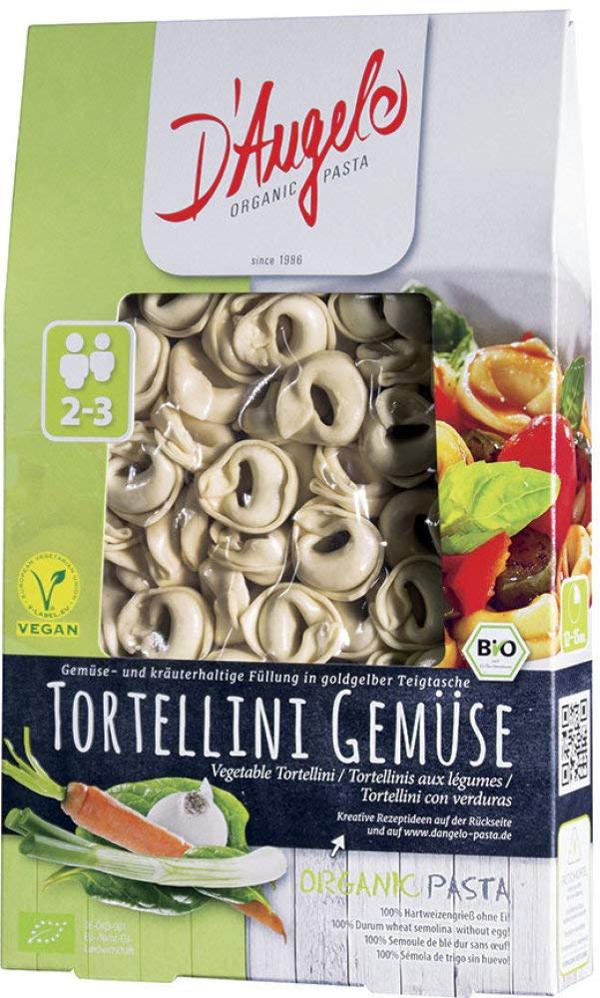 Produktfoto zu D' Angelo Gemüse-Tortellini 250g